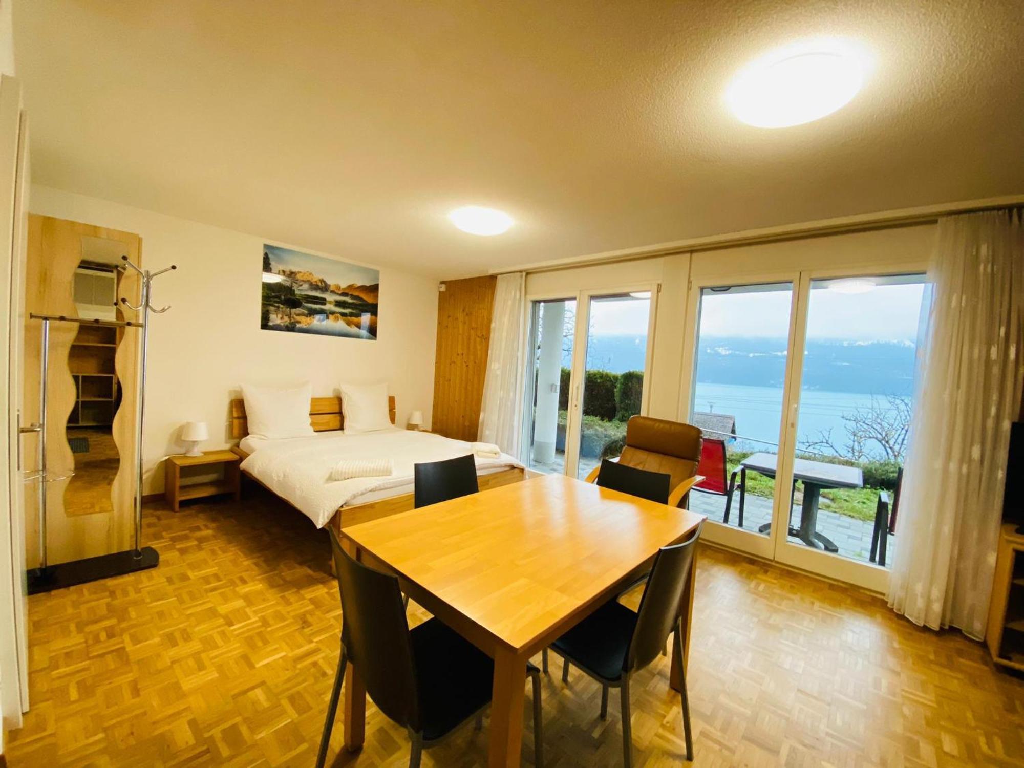 Lake Facing Studio Niederried bei Interlaken エクステリア 写真